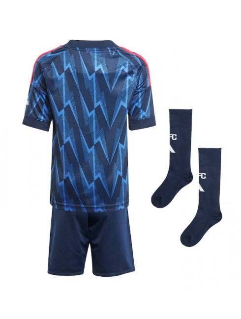 Otroški Nogometna dresi kompleti poceni Arsenal Gostujoči 2025-26