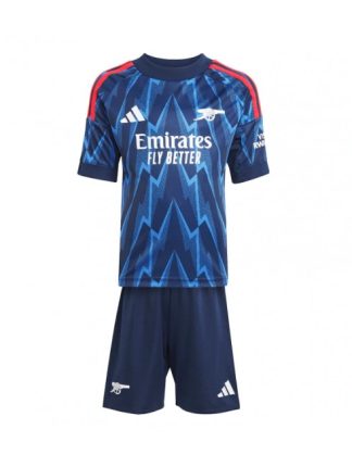Otroški Nogometna dresi kompleti poceni Arsenal Gostujoči 2025-26