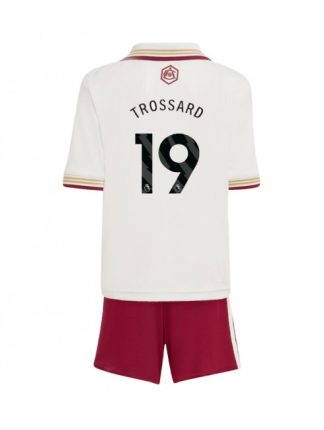 Otroški Nogometna dresi kompleti poceni Arsenal Leandro Trossard #19 Tretji 2025-26