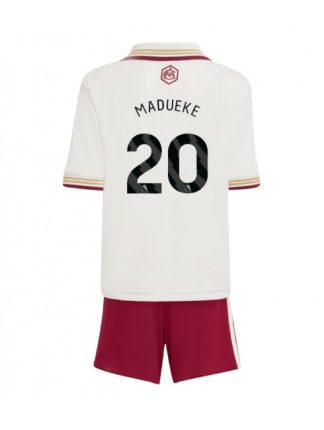 Otroški Nogometna dresi kompleti poceni Arsenal Noni Madueke #20 Tretji 2025-26