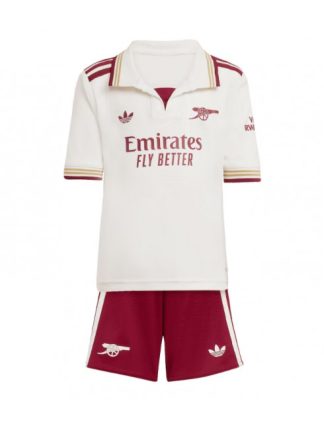 Otroški Nogometna dresi kompleti poceni Arsenal Tretji 2025-26