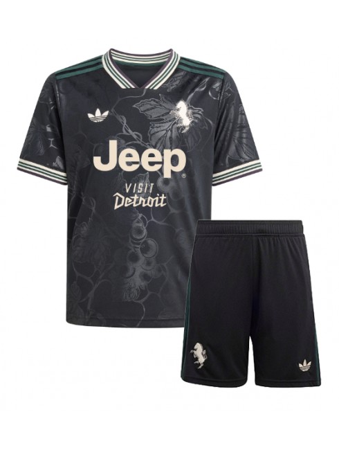 Otroški Nogometna dresi kompleti poceni Juventus Dusan Vlahovic #9 Tretji 2025-26