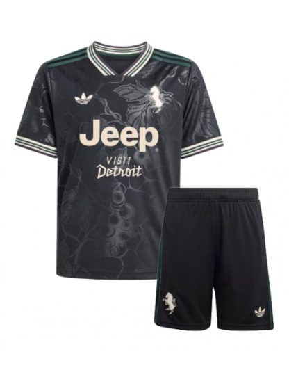Otroški Nogometna dresi kompleti poceni Juventus Jonathan David #30 Tretji 2025-26
