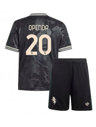 Otroški Nogometna dresi kompleti poceni Juventus Lois Openda #20 Tretji 2025-26