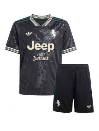 Otroški Nogometna dresi kompleti poceni Juventus Tretji 2025-26