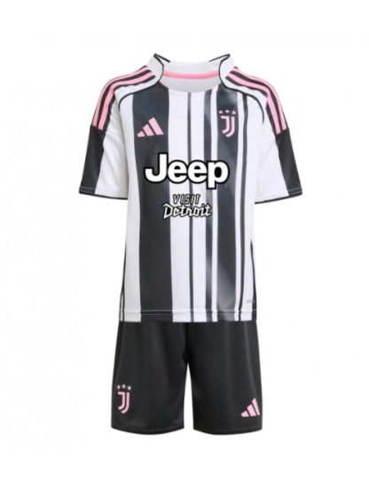 Otroški Nogometna dresi kompleti poceni Juventus Weston McKennie #22 Domači 2025-26