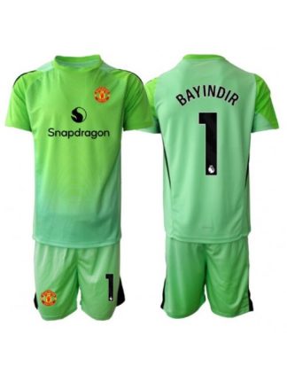 Otroški Nogometna dresi kompleti poceni Manchester United Altay Bayindir #1 Vratar Tretji 2025-26