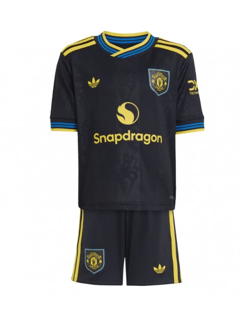 Otroški Nogometna dresi kompleti poceni Manchester United Casemiro #18 Tretji 2025-26