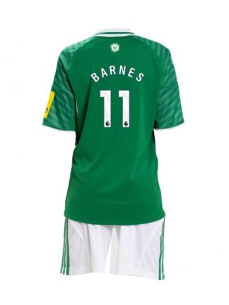Otroški Nogometna dresi kompleti poceni Newcastle United Harvey Barnes #11 Gostujoči 2025-26