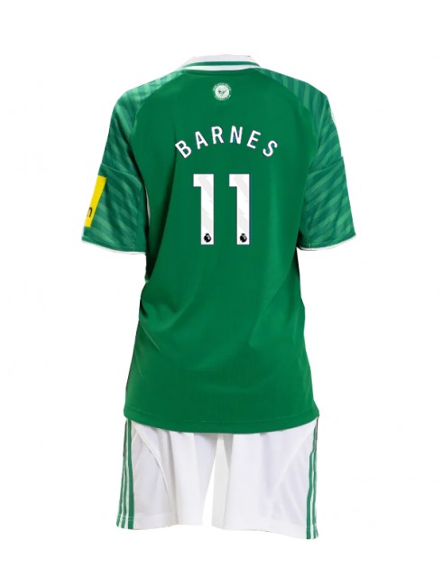 Otroški Nogometna dresi kompleti poceni Newcastle United Harvey Barnes #11 Gostujoči 2025-26