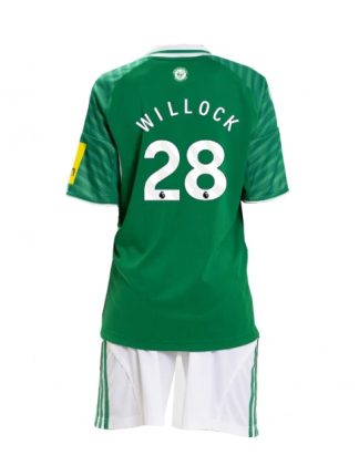 Otroški Nogometna dresi kompleti poceni Newcastle United Joe Willock #28 Gostujoči 2025-26