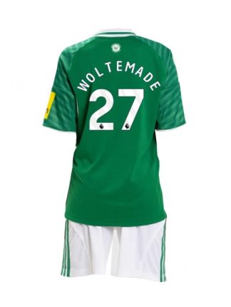 Otroški Nogometna dresi kompleti poceni Newcastle United Nick Woltemade #27 Gostujoči 2025-26