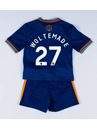 Otroški Nogometna dresi kompleti poceni Newcastle United Nick Woltemade #27 Tretji 2025-26
