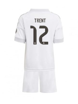 Otroški Nogometna dresi kompleti poceni Real Madrid Alexander-Arnold #12 Domači 2025-26