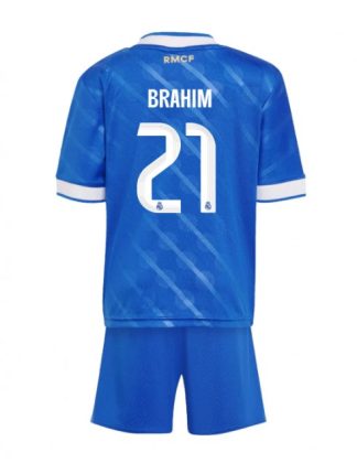 Otroški Nogometna dresi kompleti poceni Real Madrid Brahim Diaz #21 Tretji 2025-26