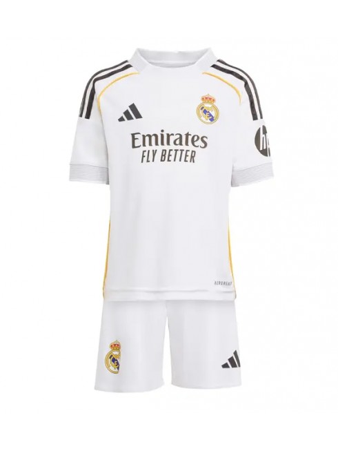 Otroški Nogometna dresi kompleti poceni Real Madrid Federico Valverde #8 Domači 2025-26