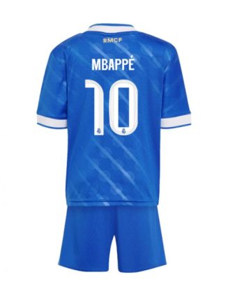 Otroški Nogometna dresi kompleti poceni Real Madrid Kylian Mbappe #10 Tretji 2025-26