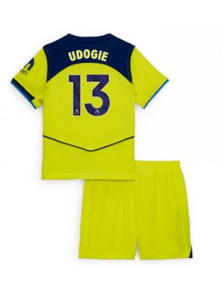 Otroški Nogometna dresi kompleti poceni Tottenham Hotspur Destiny Udogie #13 Tretji 2025-26