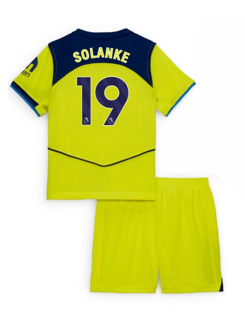 Otroški Nogometna dresi kompleti poceni Tottenham Hotspur Dominic Solanke #19 Tretji 2025-26