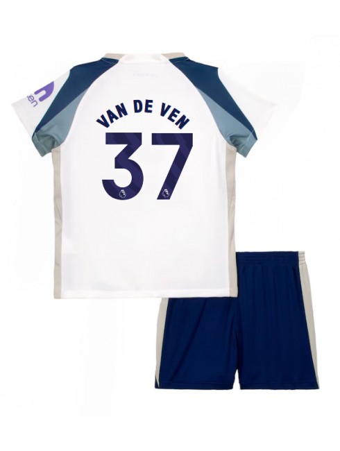 Otroški Nogometna dresi kompleti poceni Tottenham Hotspur Micky van de Ven #37 Domači 2025-26