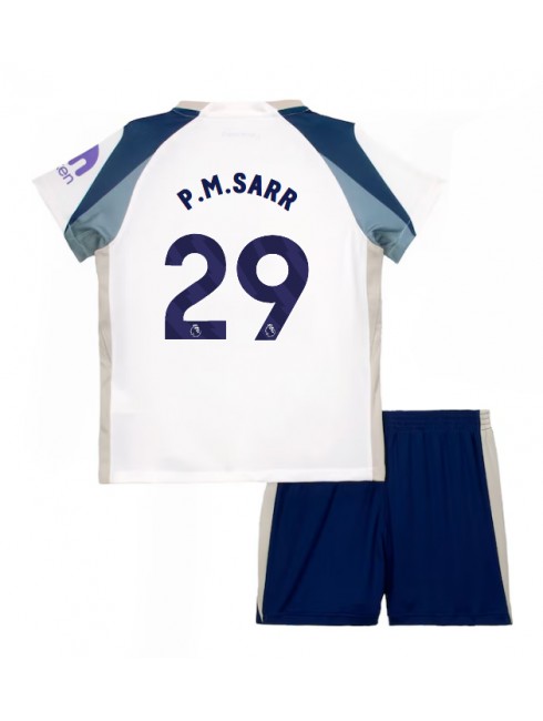 Otroški Nogometna dresi kompleti poceni Tottenham Hotspur Pape Matar Sarr #29 Domači 2025-26