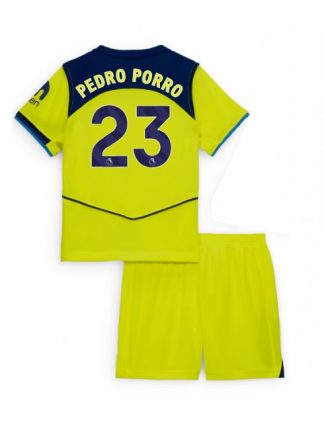 Otroški Nogometna dresi kompleti poceni Tottenham Hotspur Pedro Porro #23 Tretji 2025-26