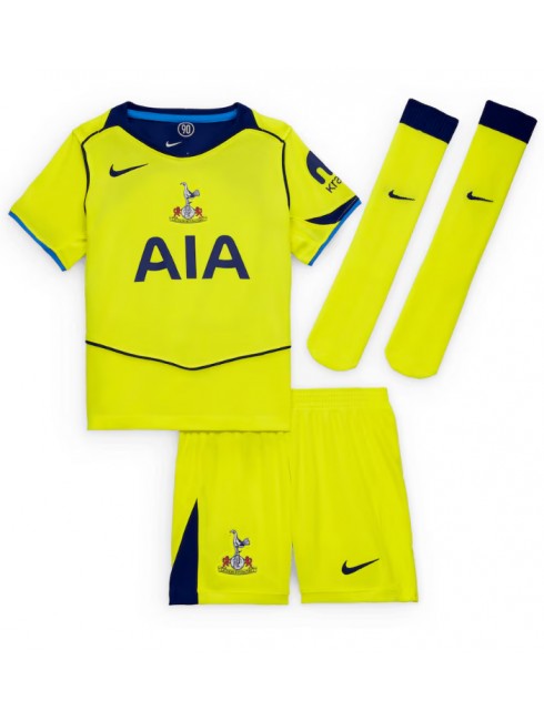 Otroški Nogometna dresi kompleti poceni Tottenham Hotspur Radu Dragusin #3 Tretji 2025-26