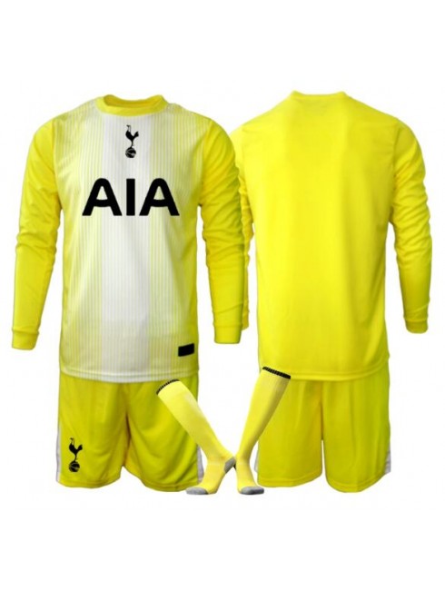 Otroški Nogometna dresi kompleti poceni Tottenham Hotspur Vratar Tretji 2025-26 Dolgi rokav (+ hlače)
