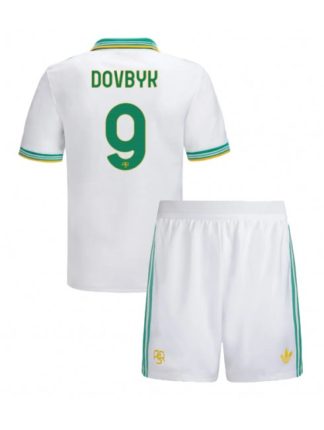 Otroški Nogometna dresi kompleti poceni AS Roma Artem Dovbyk #9 Tretji 2025-26