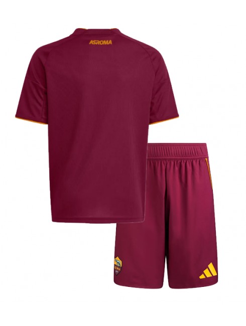 Otroški Nogometna dresi kompleti poceni AS Roma Domači 2025-26
