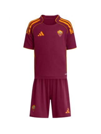 Otroški Nogometna dresi kompleti poceni AS Roma Domači 2025-26