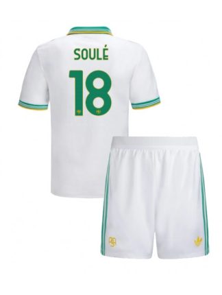 Otroški Nogometna dresi kompleti poceni AS Roma Matias Soule #18 Tretji 2025-26