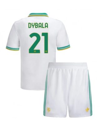 Otroški Nogometna dresi kompleti poceni AS Roma Paulo Dybala #21 Tretji 2025-26