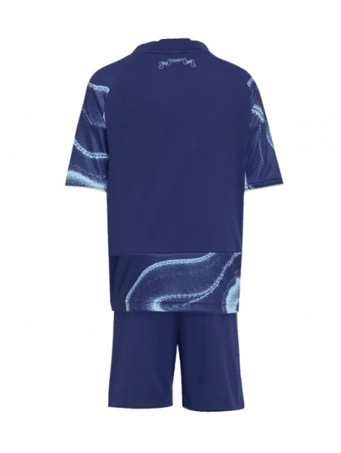 Otroški Nogometna dresi kompleti poceni Ajax Gostujoči 2025-26