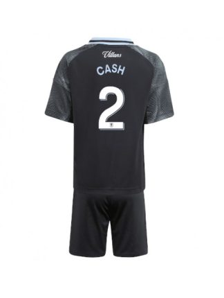 Otroški Nogometna dresi kompleti poceni Aston Villa Matty Cash #2 Gostujoči 2025-26