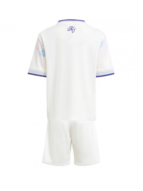 Otroški Nogometna dresi kompleti poceni Aston Villa Tretji 2025-26