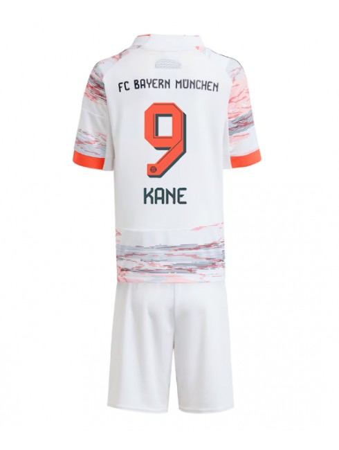 Otroški Nogometna dresi kompleti poceni Bayern Munich Harry Kane #9 Gostujoči 2025-26