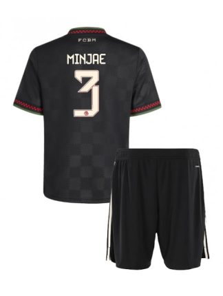 Otroški Nogometna dresi kompleti poceni Bayern Munich Kim Min-jae #3 Tretji 2025-26