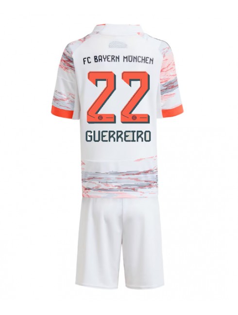 Otroški Nogometna dresi kompleti poceni Bayern Munich Raphael Guerreiro #22 Gostujoči 2025-26