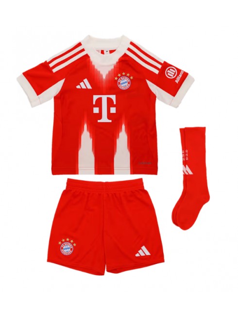 Otroški Nogometna dresi kompleti poceni Bayern Munich Sacha Boey #23 Domači 2025-26