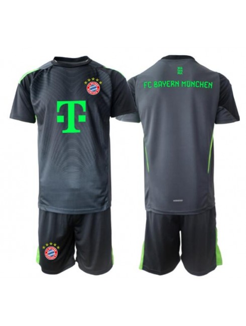 Otroški Nogometna dresi kompleti poceni Bayern Munich Vratar Gostujoči 2025-26