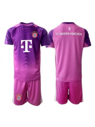 Otroški Nogometna dresi kompleti poceni Bayern Munich Vratar Tretji 2025-26