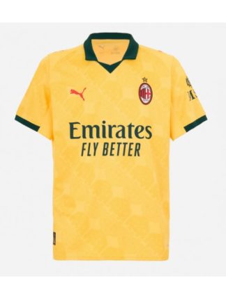 Moški Nogometna dresi poceni AC Milan Tretji 2025-26 Kratek rokav