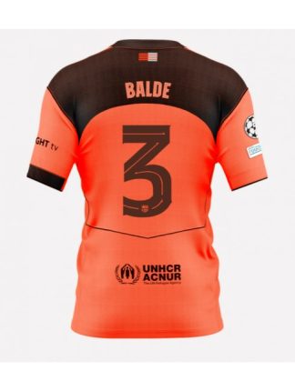 Moški Nogometna dresi poceni Barcelona Alejandro Balde #3 Tretji 2025-26 Kratek rokav