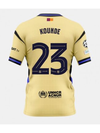 Moški Nogometna dresi poceni Barcelona Jules Kounde #23 Gostujoči 2025-26 Kratek rokav