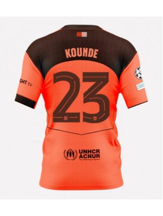 Moški Nogometna dresi poceni Barcelona Jules Kounde #23 Tretji 2025-26 Kratek rokav