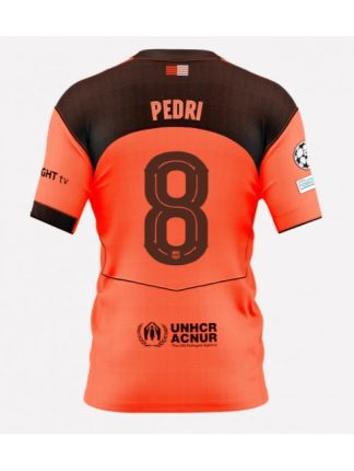 Moški Nogometna dresi poceni Barcelona Pedri Gonzalez #8 Tretji 2025-26 Kratek rokav