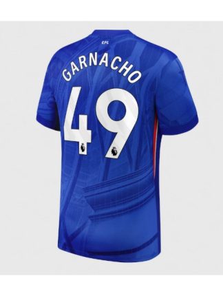 Moški Nogometna dresi poceni Chelsea Alejandro Garnacho #49 Domači 2025-26 Kratek rokav