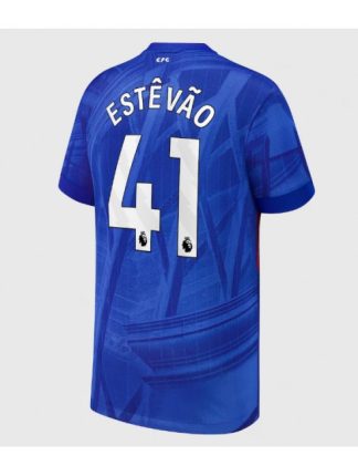 Moški Nogometna dresi poceni Chelsea Estevao Willian #41 Domači 2025-26 Kratek rokav