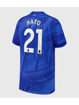 Moški Nogometna dresi poceni Chelsea Jorrel Hato #21 Domači 2025-26 Kratek rokav